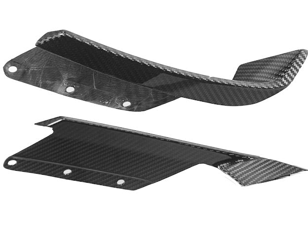 2014-2019 Corvette C7 Z06/ ZR1 CARBON FIBER Side Rocker Panels Brake Scoop Vents (PAIR)